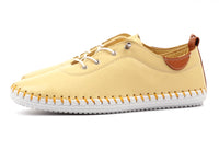 St. Ives Leather Plimsoll