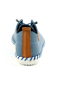 St. Ives Leather Plimsoll