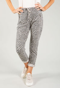 Leopard Print Joggers