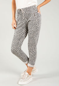 Leopard Print Joggers