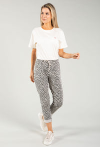 Leopard Print Joggers