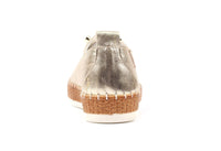 Evette Leather Plimsol