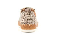 Evette Leather Plimsol