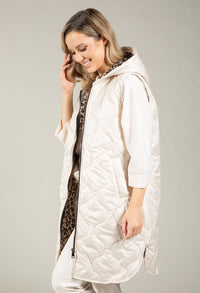 Longline Quilted Gilet