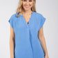 Fiesta Scalloped Neckline Top