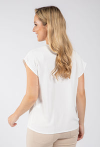 Fiesta Scalloped Neckline Top