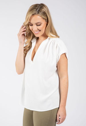 Sheila Collared Top