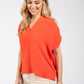 Shakira Ruffle Neck Top