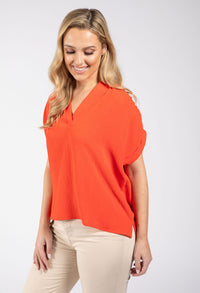 Shakira Ruffle Neck Top