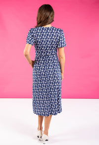 Plaza Floral Print Wrap Dress