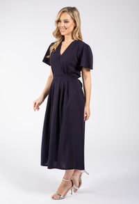 WRAP STYLE MIDI DRESS