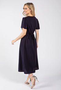 WRAP STYLE MIDI DRESS