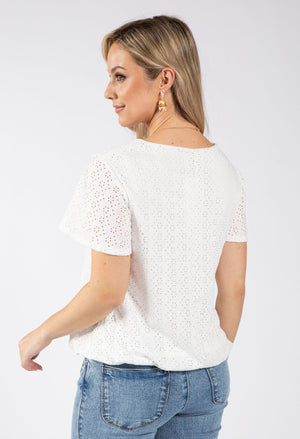 Bubble Hem Top