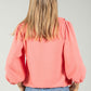 Corail Frill Detail Blouse