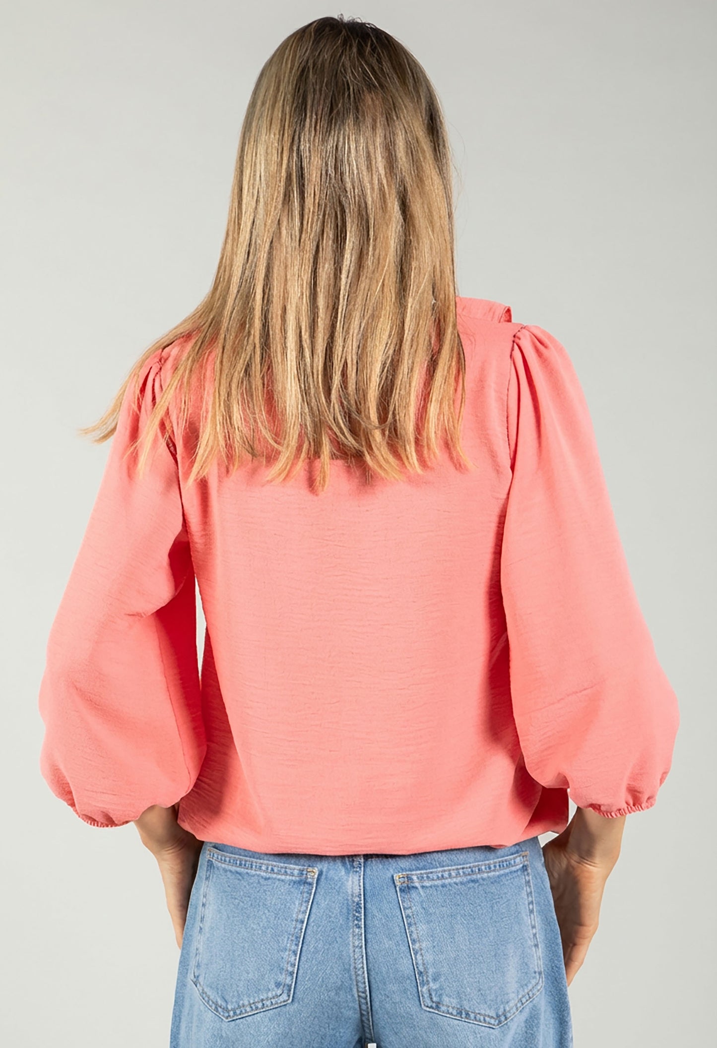 Corail Frill Detail Blouse