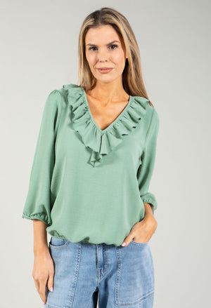 Corail Frill Detail Blouse
