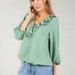 Corail Frill Detail Blouse