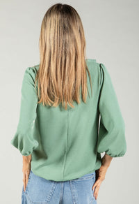 Corail Frill Detail Blouse