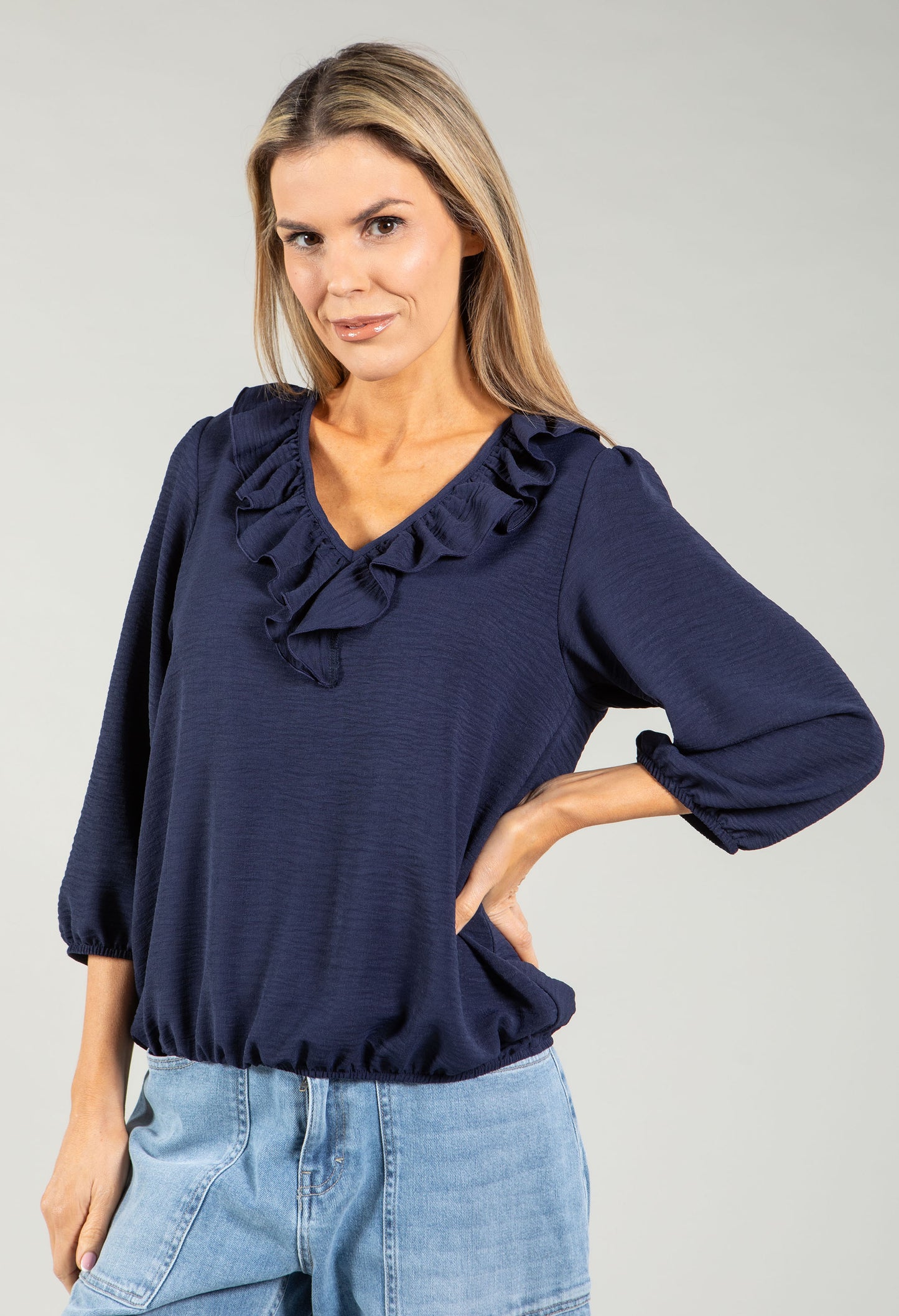 Corail Frill Detail Blouse