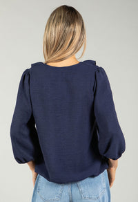 Corail Frill Detail Blouse