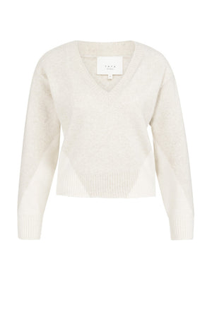 Colour Block Knit Jumper