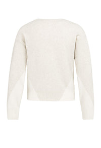 Colour Block Knit Jumper