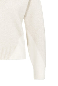 Colour Block Knit Jumper