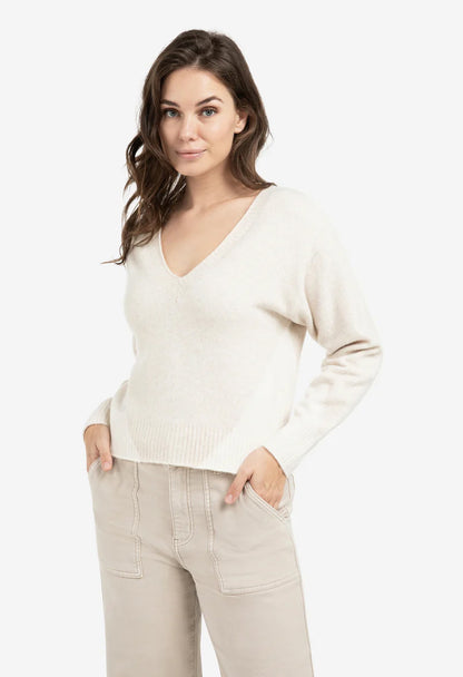 Colour Block Knit Jumper