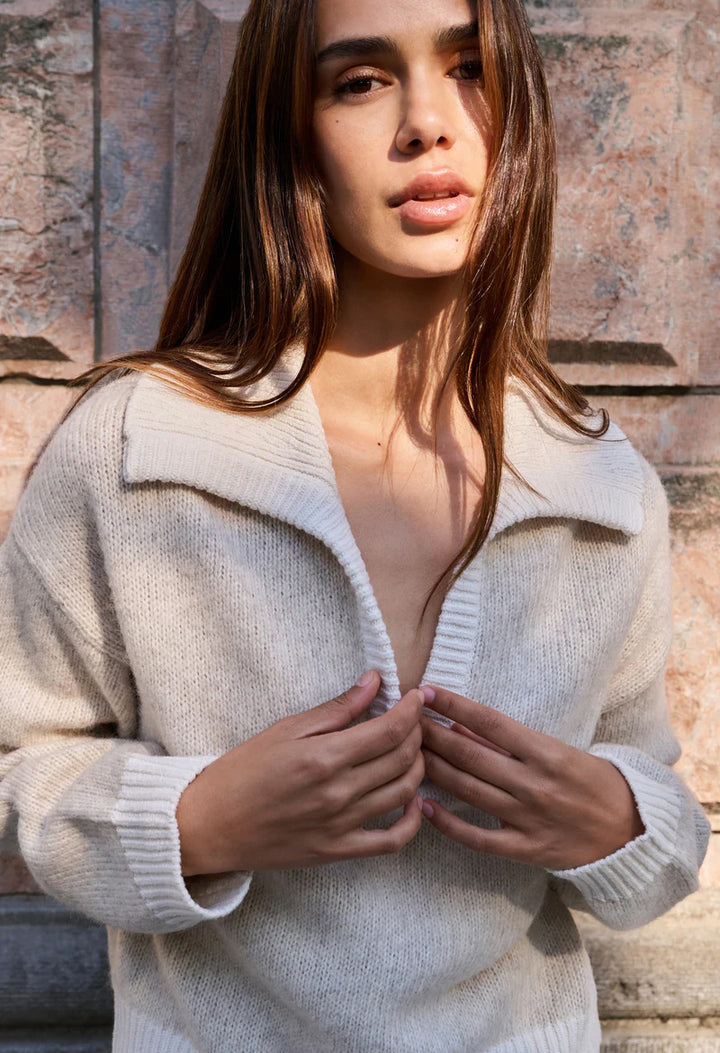 Contrast Knit jumper