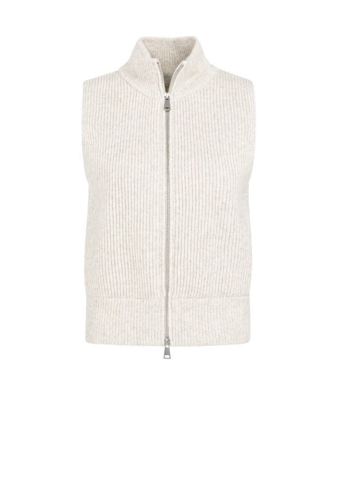 Ribbed Sleeveless Vest