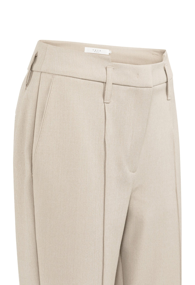 Straight Leg Woven Trouser