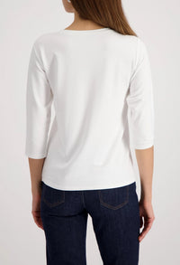 Printed 3/4 Sleeve Top