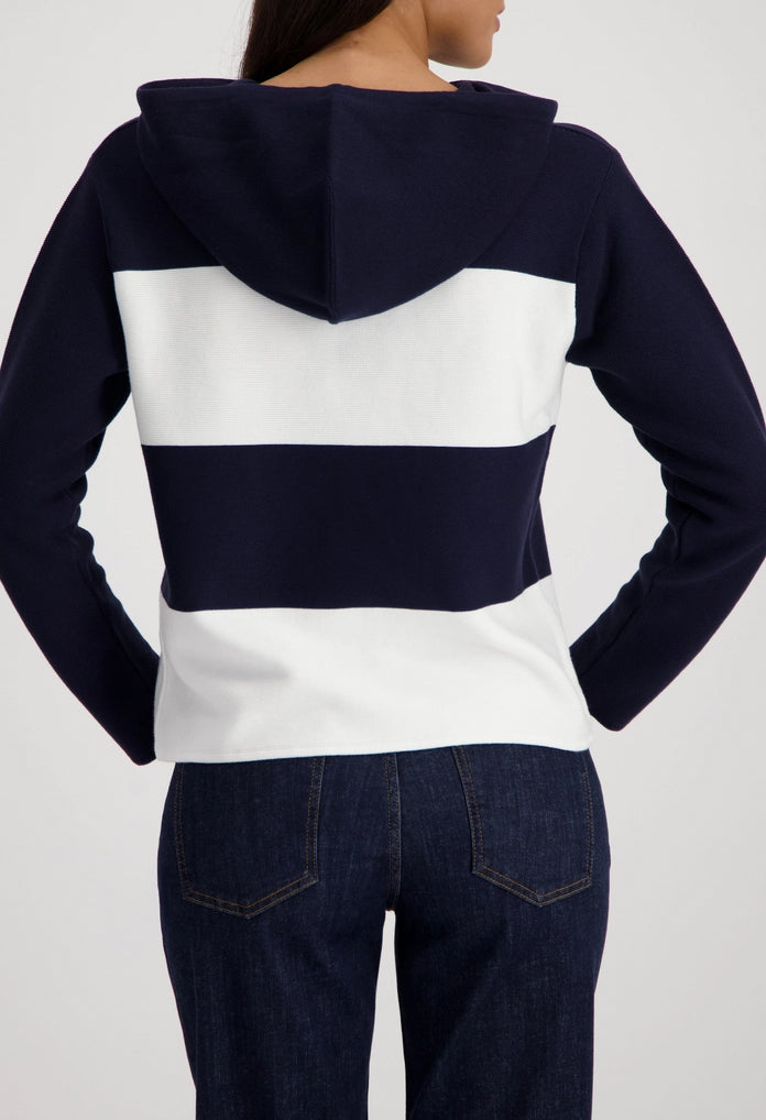 Rhinestone Detail Hoodie