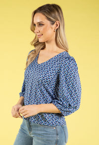 Fantasie Abstract Print Top