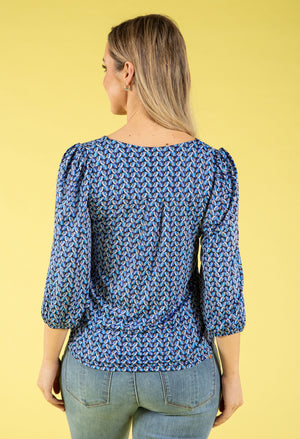 Fantasie Abstract Print Top