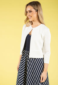 Carine Textured Short Jacket