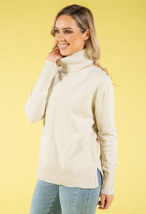 Fine Knit Roll Neck Jumper