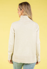 Fine Knit Roll Neck Jumper