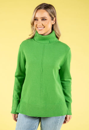 Fine Knit Roll Neck Jumper