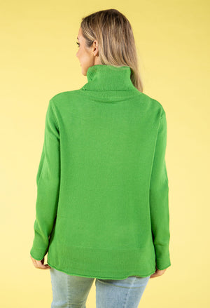 Fine Knit Roll Neck Jumper