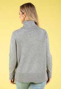 Fine Knit Roll Neck Jumper