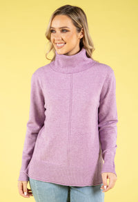 Fine Knit Roll Neck Jumper