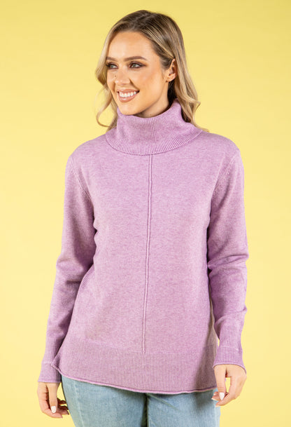 Fine Knit Roll Neck Jumper