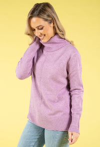 Fine Knit Roll Neck Jumper