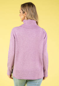 Fine Knit Roll Neck Jumper