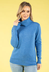 Fine Knit Roll Neck Jumper