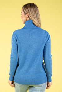 Fine Knit Roll Neck Jumper
