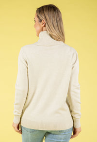 Fine Knit Roll Neck Jumper