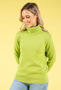 Fine Knit Roll Neck Jumper