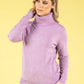 Fine Knit Roll Neck Jumper